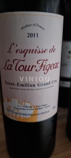 Bordeaux Saint-Émilion Grand Cru Grand Cru Château La Tour Figeac L'esquisse de La Tour Figeac 2011