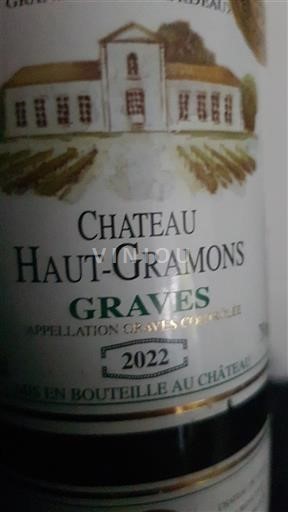 Bordeaux Graves Château Haut-Gramons 2022