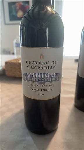 Bordeaux Pessac-Léognan Château Camparian 2020