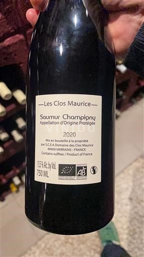 Údolí Loiry Saumur-Champigny Les Clos Maurice 2020