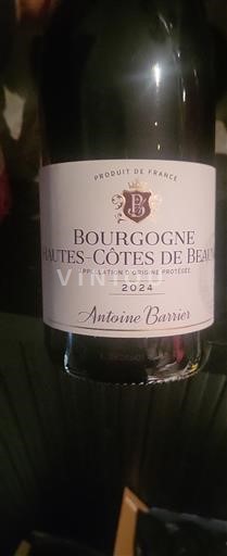 Burgundija Hautes Côtes de Beaune Antoine Barrier 2024