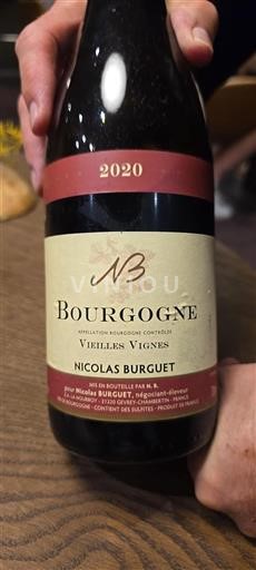 Bourgogne Nicolas Burguet Vieilles Vignes 2020