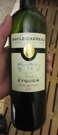 Burdeos Côtes-de-bourg Château Eyquem 2020