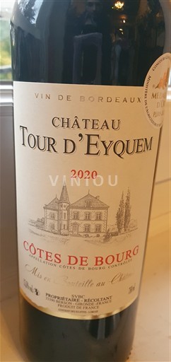 Bordeaux Côtes-de-bourg Château Eyquem 2020