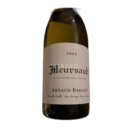 Borgogna Meursault Arnaud Baillot 2023