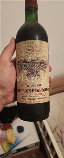 Burdeos Lalande-de-Pomerol Château La Croix des Moines 1975