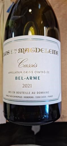 Provence Cassis Clos Ste Magdeleine Bel-Arme 2021