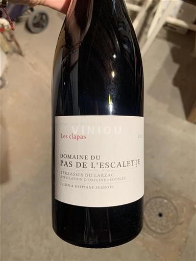 Languedoque Terrasses du Larzac Domaine Pas de l'Escalette Les clapas 2020