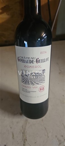 Bordeaux Pomerol Château Gombaude-Guillot 2014