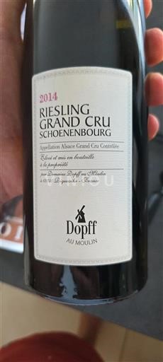 Alsace Alsace Grand Cru Grand Cru Dopff au Moulin Schoenenbourg 2014