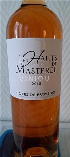 Provansa Côtes-de-Provence Les Hauts de Masterel 2015