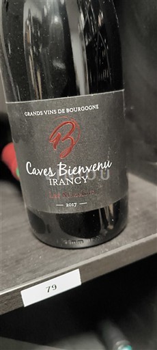 Burgundsko Irancy Caves Bienvenu Les Mazelots 2017