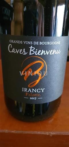 Borgogna Irancy Caves Bienvenu Palotte 2017