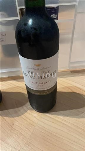 Burdeos Haut-Médoc Château Saint Martin 2009