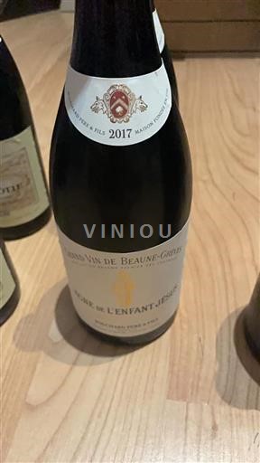 Bourgogne Ikke specificeret Premier Cru Bouchard Père & Fils Robe de L'Enfant Jésus 2017