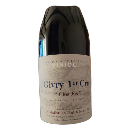 Burgundi Givry Premier Cru Domaine Tatraux Clos Jus 2022