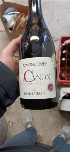 Languedoc y Rosellón Costas Catalanas Domaine Cazes Le Canon du Maréchal 2022