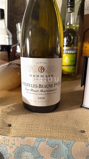 Burgundy Savigny-lès-Beaune Premier Cru Domaine Germain Les Haut Marconnets 2020