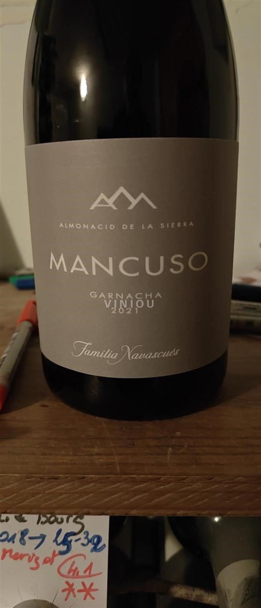 Aragonien Cariñena Familia Navascués Mancuso 2021