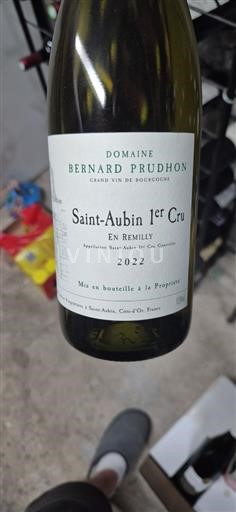 Bourgondië Saint-Aubin Premier Cru Domaine Bernard Prudhon En Remilly 2022