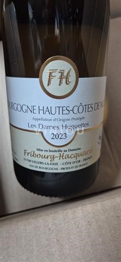Borgoña No especificado Fribourg-Hacquard Les Dames Huguettes 2023