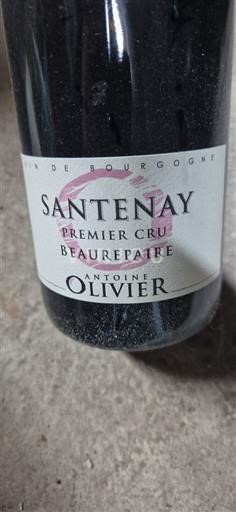 Borgonha Santenay Premier Cru Antoine Olivier Beaurepaire 2020