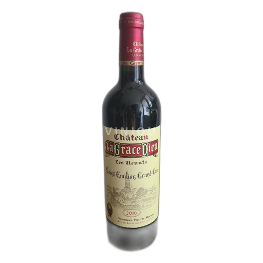 Burdeos Saint-Émilion Gran Cru Château La Grâce Dieu Les Menuts 2016