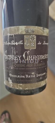 Burgundy Gevrey-Chambertin Premier Cru Domaine René Leclerc Combe aux Moines 1991