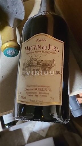 Jura Macvin-du-jura Domaine ROBELIN Fils Rubis Non Millésimé