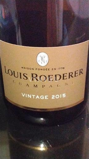 Champagne Louis Roederer Vintage 2015