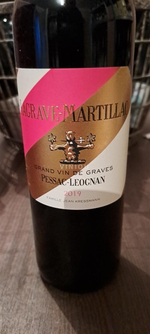 Bordeaux Pessac-Léognan Château Lagrave Martillac 2019