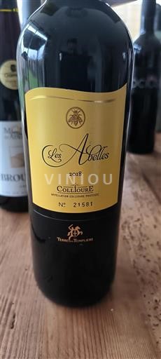 Rosellón Collioure Terres des Templiers Les Abeilles 2018