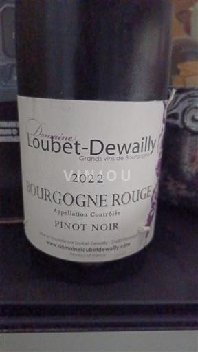 Burgundsko Burgundsko ružové Domaine Loubet-Dewailly 2022