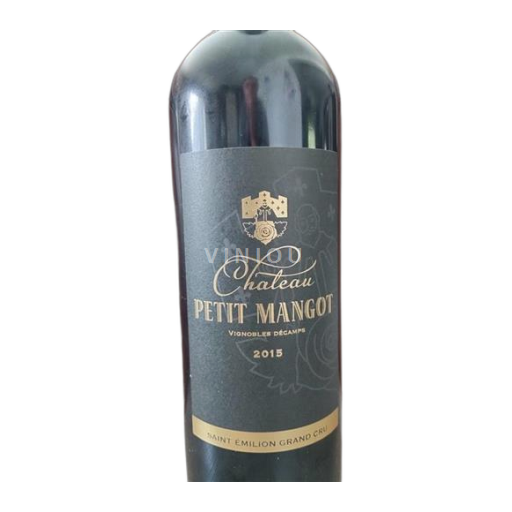 Burdeos Saint-Émilion Gran Cru Petit Mangot 2015
