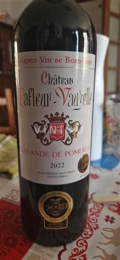 Burdeos Lalande-de-Pomerol Château Lafleur-Vauzelle 2022