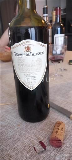 Languedoc og Roussillon Pays d'Oc Vicomte de Briansart Ikke årgangsbestemt