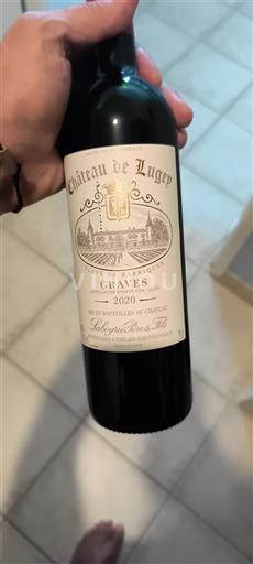 Bordéus Graves Château Lugey 2020