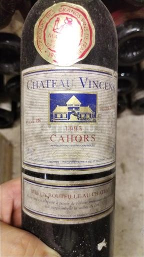 Sudoeste Cahors Château Vincens 1995