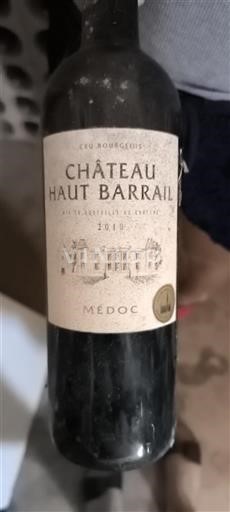 Burdeos Médoc Cru Bourgeois Château Haut Barrail 2010