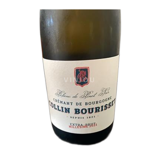 Vin Effervescent Blanc extra-brut Collin Bourisset 2021 France Bourgogne Crémant-de-bourgogne AOC