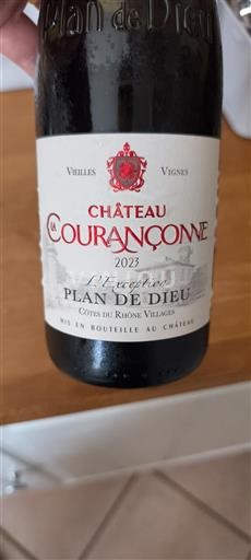 Údolí Rhôny Côtes-du-Rhône-villages Château La Courançonne L'Exception Plan de Dieu 2023