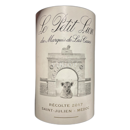 Burdeos Saint-Julien Clos Léoville-Las Cases Le Petit Lion du Marquis de Las Cases 2017
