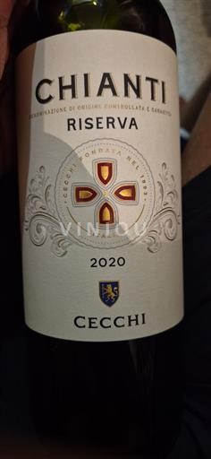 Tuscan Wines Chianti Cecchi Riserva 2020