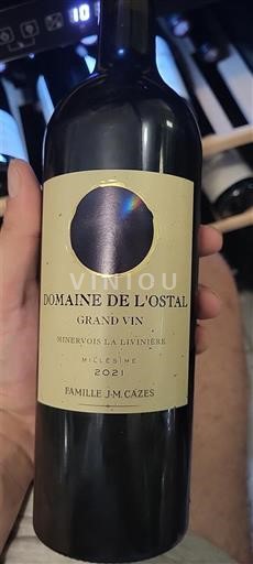 Languedoque Minervois-la-Livinière Domaine L'Ostal Grand  Vin 2021