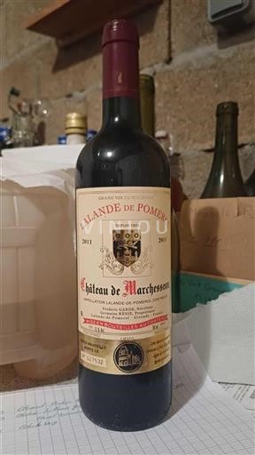 Burdeos Lalande-de-Pomerol Château Marchesseau 2011