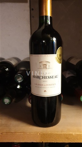 Burdeos Lalande-de-Pomerol Château Marchesseau 2011