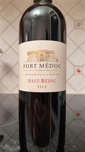 Burdeos Haut-Médoc Fort Médoc 2018