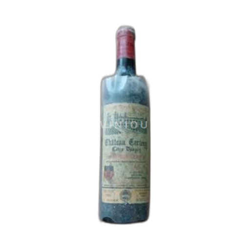 Vin Rouge sec Côtes Daugay Château Garreau 1985 France Bordeaux Saint-Émilion Grand Cru AOC Grand Cru