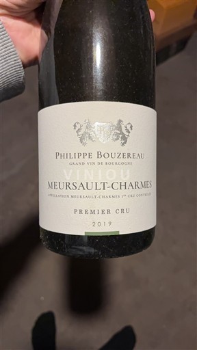 Burgundi Meursault Premier Cru Philippe Bouzereau 2019