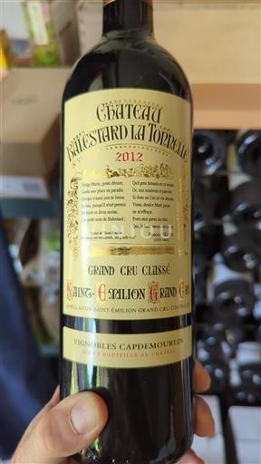 Bordeaux Saint-Émilion Grand Cru Grand Cru Château Balestard La Tonnelle 2012